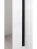 Furn.Design Kompaktgarderobe weiß Hochglanz 111 x 200 cm, Garderobe mit Soft-Close