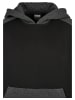 Urban Classics Kapuzenpullover in black/charcoal