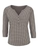 LASCANA 3/4-Arm-Shirt in taupe