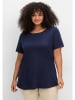 sheego T-Shirts in grasgrün+marine