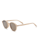 Bertha Polarisierte Sonnenbrille "Paris" in Beige/Braun