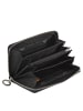 VLD VOi Leather Design Hirsch Amy Geldbörse Leder 18 cm schwarz