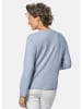 GOLDNER Eleganter Herbstcardigan mit Rundhals in hellblau