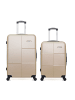 BlueStar 2 tlg. Kofferset MIAMI in Beige (95L/64L)