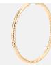 Diamant L'éternel Creolen aus 375 Gelbgold