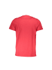 cavalli CLASS Rotes Baumwoll-T-Shirt