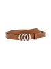 faina Damen Belt in Braun Silber