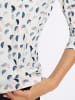 WITT WEIDEN 3/4-Arm-Shirt in ecru-hortensie-bedruckt