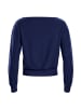 Winshape Functional Light and Soft Cropped Long Sleeve Top LS003LS in dark blue