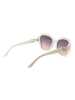Marciano by Guess Frauen Sonnenbrille Schmetterling Creme