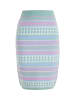 IZIA Damen Strickrock in Mint Mehrfarbig