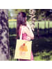 Mr. & Mrs. Panda taschen shopper Cupcake ohne Spruch in Gelb Pastell