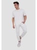 Tom Barron Set aus Oversize-Shirt und Jogginghose in WHITE