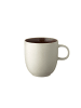 Studio Round Becher North in Matte white/Matte bark