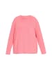Swirly Plus Size Blouse in Pink