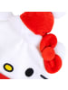 Cerda Hello Kitty Strickmütze mit Weihnachtsmütze & 3D-Schleife in Weiß