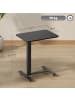 HOMCOM Schreibtisch in Schwarz 65L x 48B x 110H cm