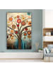 OnlyWow Leinwand Bilder Stilvoller Baum