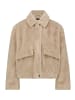 Betty Barclay Outdoorjacke mit Plüsch in Taupe