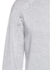 NAEMI Damen Pullover in Grau Melange