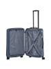 travelite Bali - 4-Rollen-Trolley M 67 cm (weiß/cognac) in blau