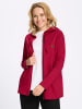 Sieh an! Sweatjacke in rot