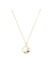 Amor Halskette Silber 925, gelbvergoldet in Gold