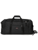 Eastpak Leatherface L + 2-Rollen Reisetasche 86 cm in black