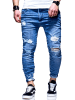 behype Jeanshose Dino in blau