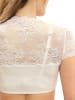 Nina von C. Dirndlbluse, kurzarm in champagner