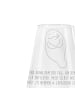 Mr. & Mrs. Panda Glas mit Gravur Seekuh Happy mit Spruch in Transparent
