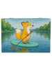 Mr. & Mrs. Panda Box Fuchs Stand Up Paddling Design ohne Spruch in Weiß
