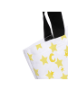 Mr. & Mrs. Panda Damen Schultertasche Einhorn Sternenhimmel ohne... in Weiß
