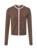 Marie Lund Strickjacke in mocca - 0002
