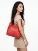Samantha Look Shopper echt Leder in rot