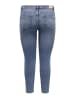 ONLY Carmakoma Skinny Jeans in Medium Blue Denim