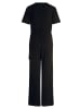 CARTOON Jumpsuit mit Bindegürtel in Schwarz