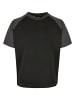 Urban Classics T-Shirts in black/charcoal