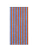 Cawö Cawö Handtücher Bold Streifen 6277 blau/terra - 13 in blau/terra - 13