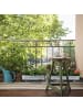 relaxdays 2er-Set: Blumenkasten Dachrinne in Schwarz