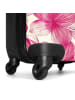 NoBoringSuitCases Suitcase, Koffer, Reisekoffer Rosa Blumen