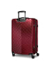 Redolz Essentials 18 4 Rollen Kofferset 3-teilig mit Dehnfalte metallic-red shiny