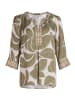 Betty Barclay Schlupfbluse mit Muster in Khaki/Nature