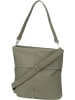 Zwei Handtasche Mademoiselle M12 in Nubuk/Olive