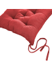 Erwin Müller Cord Stuhlkissen 2er-Pack Glasgow in rot
