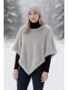collezione alessandro Poncho " London " in grau