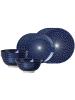 Ritzenhoff & Breker 12-tlg. Basic-Set Royal Reiko in in blau-weiß