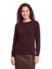 CARTOON Kaschmir-Pullover mit Rundhalsausschnitt in Braun