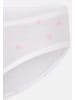 Schiesser Slip Kids Girls 95/5 Cotton in Weiß/Rosa-911