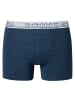 Schiesser Boxershort 6er Pack in Blau/Schwarz/Weiß